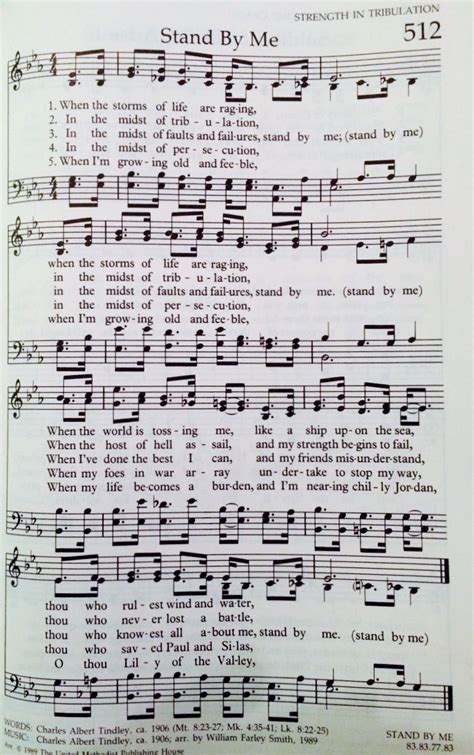 Methodist Hymn: Stand by Me | Christian songs, Stand by me, Hymn