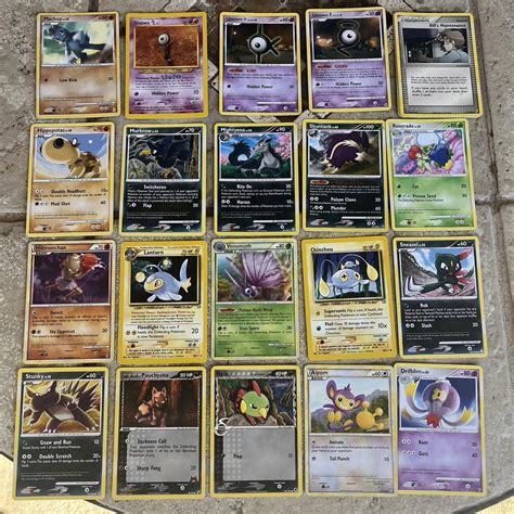 Lot Of Pok Mon Cards Ranging From The Year Depop