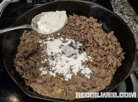 Game Dishes: Deer Sausage Gravy | RECOIL