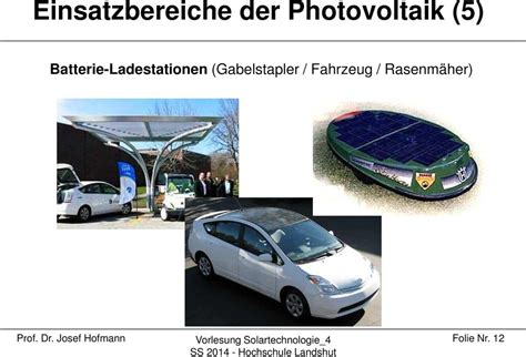 3 Photovoltaik Geschichte Der Photovoltaik Grundlagen Einsatzbereiche