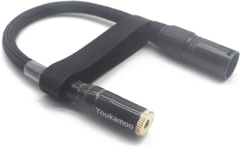 Youkamoo 4 Pin Xlr To 44mm Female Balanced 5 Pole Silver