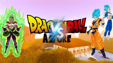 Goku And Vegeta Vs Broly Dragon Ball Super Broly Dbz Rp Azure Youtube