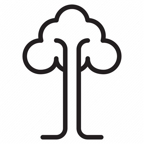 Forest Garden Nature Tree Icon Download On Iconfinder