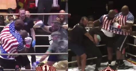 Un Ex Campe N De Ufc Hace Un Contra En Una Pelea De Boxeo Siam S