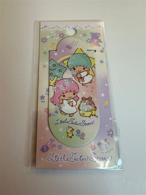 Sanrio 2022 Little Twin Stars Deadstock Magnetic Bookmark Kawaiipaperdream