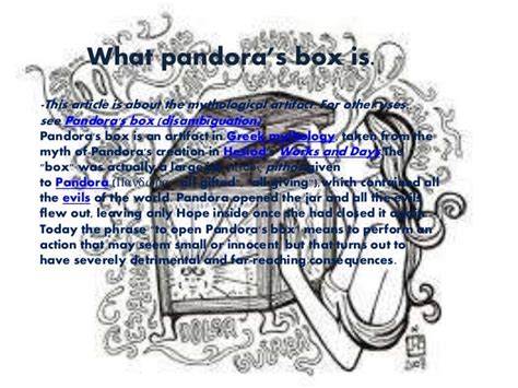 Pandoras Box