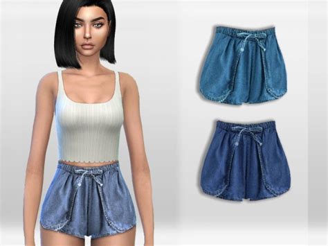 Sims 4 Leather Shorts