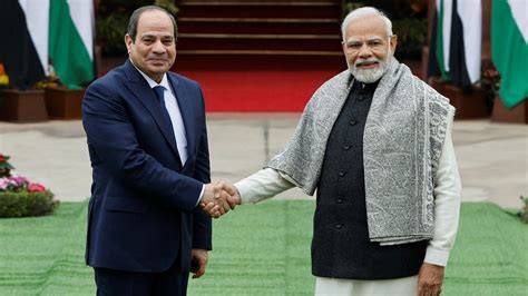 Modis Egypt Visit A First By Indian Pm Since To Usher New Era