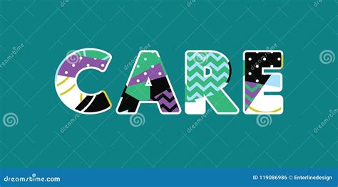 Care Concept Word Art Illustration Stock Vector - Illustration of ...