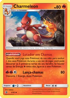 Charmeleon 2 70 REV FOIL Carta Avulsa Pokemon Planeta Nerd Geek