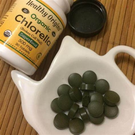 สาหรายคลอเรลลา ออแกนค USDA Certified Organic Chlorella 500mg 180