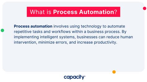 How to use Process Automation to Help With Daily Tasks - Capacity