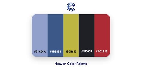 Colorpoint - Beautiful Color Palettes - Heaven Color Palette