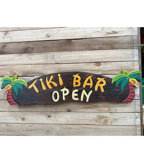 Tiki Bar Sign - Art Seen Alliance