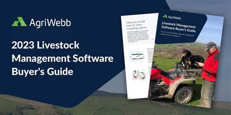 🇬🇧 Buyer’s Guide For Livestock Management Software 2024 Agriwebb