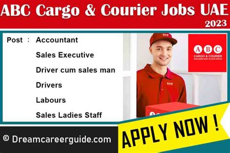 ABC Cargo And Courier UAE Job Vacancies Latest Opening 2023