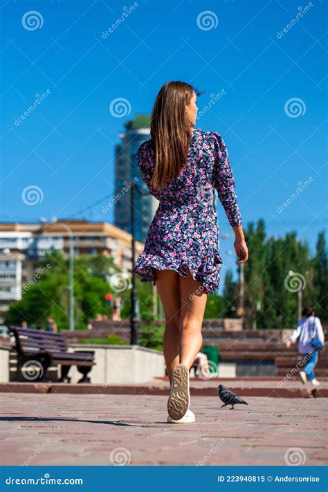 Portrait Of A Young Beautiful Brunette Girl Stock Image Image Of Elegance Caucasian 223940815