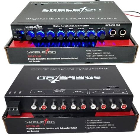 Jual Parametric Preamp Equalizer Karaoke Skeleton EQ100 Shopee Indonesia