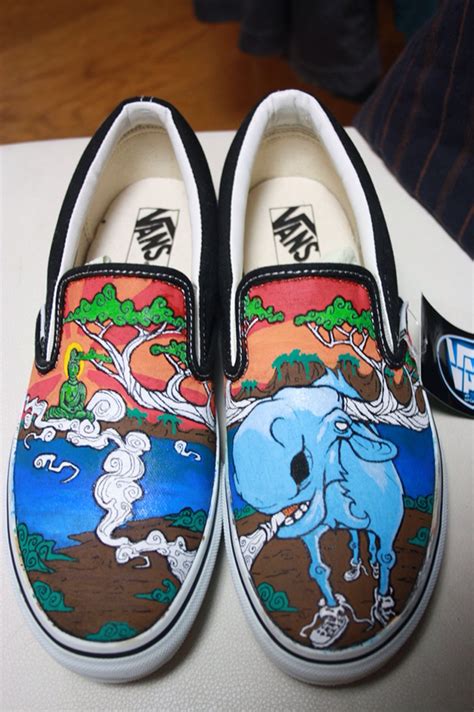 Misc Custom Painted Kicks Behance