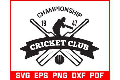 Cricket Sport Logo Svg Graphic By Fashionzonecreations Creative Fabrica