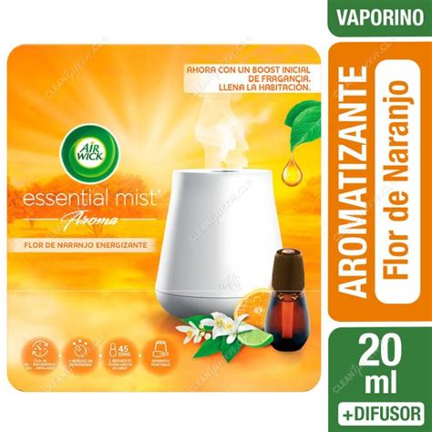 Difusor Repuesto Aromatizante Vaporino Air Wick Flor De Naranjo