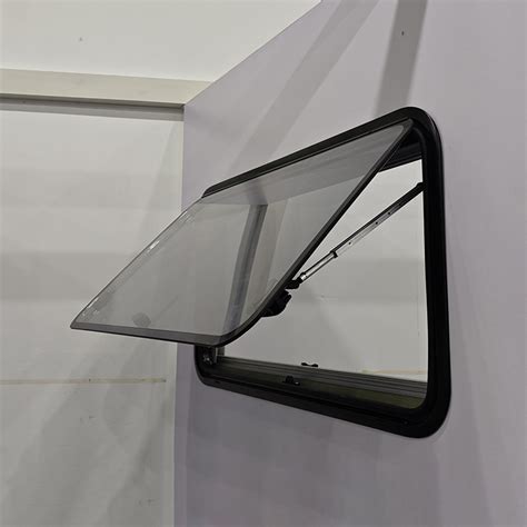 Wholesale Trailer Parts Round Corner Flat Hinged Side Window Awning