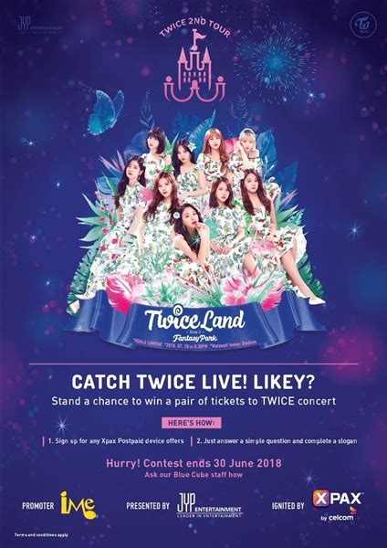 Xpax giving away Free TWICE concert tickets