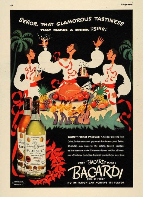 20 Vintage Ideas Bacardi Vintage Vintage Ads