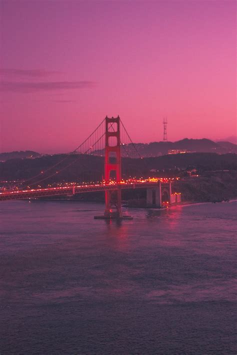 Golden Gate Bridge At Dusk · Free Stock Photo