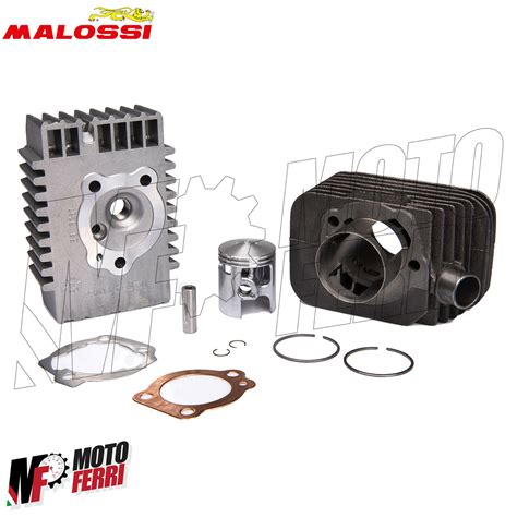 MF0993 Set Groupe Thermique Cylindre 43 MALOSSI Fonte 70CC Piaggio Si