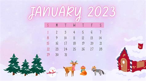 2023 January Wallpaper - iXpap