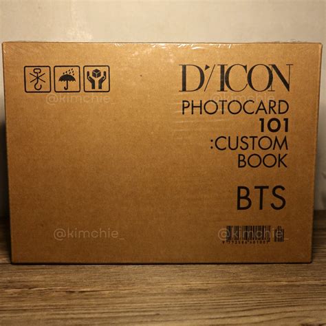 Bts Dicon Photocard Custom Book Official Sealed Hobbies Toys