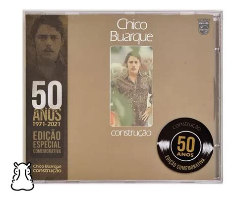 Cd Chico Buarque Construção Edição Especial 50 Anos Lacrado MercadoLivre