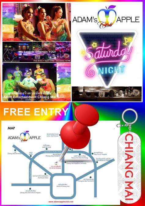 Saturday Nightlife Chiang Mai At Adams Apple Nightclub