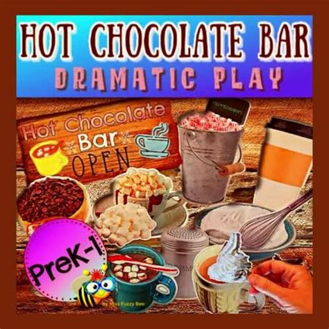 Dramatic Play Hot Chocolate Bar By Miss Fuzzy Bee TPT