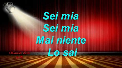 IO CHE NON VIVO SENZA TE KARAOKE LIVE ByP YouTube