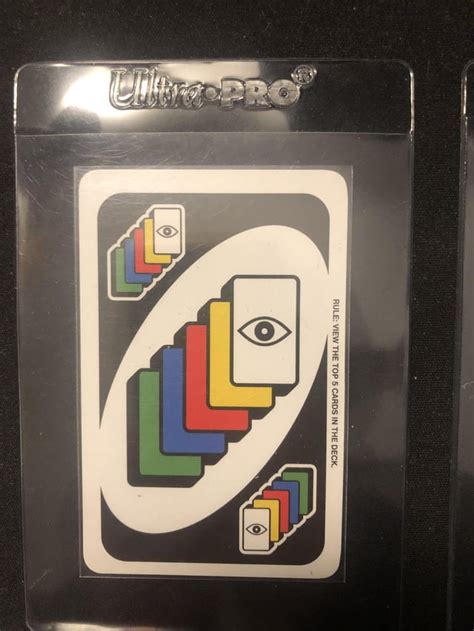 Rarest Uno Collection Runocardgame