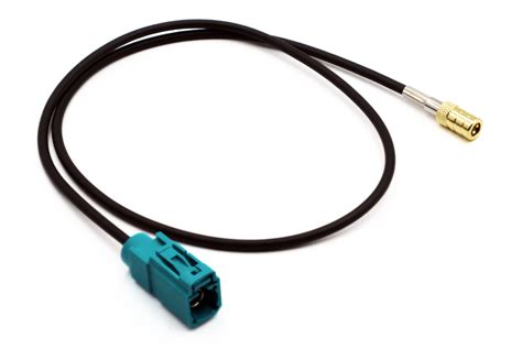 Female Fakra To Female Smb Dab Antenna Adapter Cable 50cm Incartec