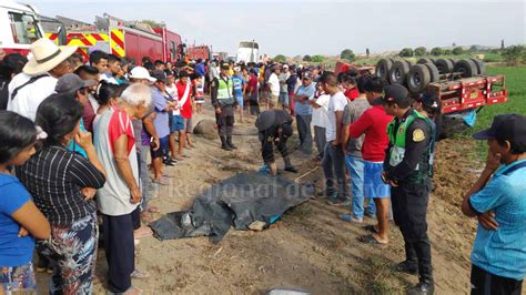 Sullana Accidente En La Panamericana Norte Deja Cuatro Personas