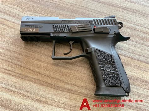 Cz 75 P 07 Duty Co2 Bb Blowback Pistol By Airsoft Gun India