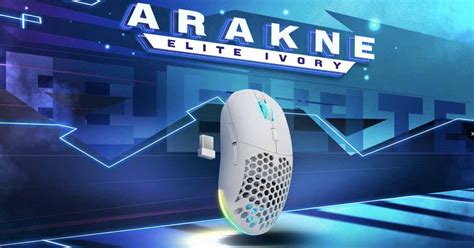 Newskill Arakne Elite Ivory Wireless Blanco Y Con Solo 95g