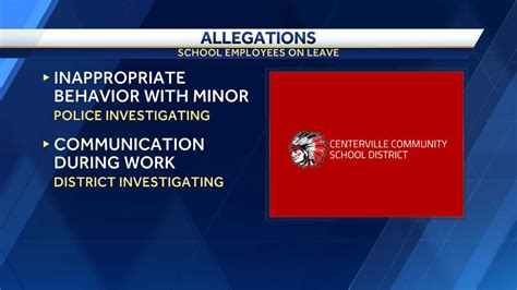 Two Centerville High School employees placed on leave