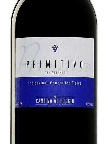 Cantina Al Poggio Primitivo Del Salento Vivino