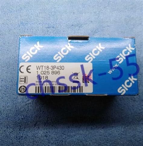 1 PCS NEW IN BOX Sick Photoelectric Switch Sensor WT18 3P430 EBay