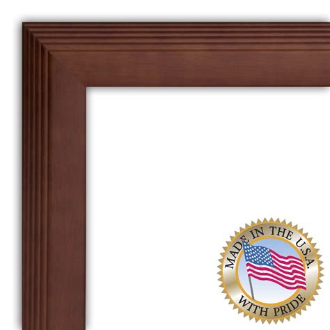 Arttoframes 14x18 14 X 18 Picture Frame Walnut Wsteps 15 Wide