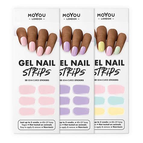 Gel Nail Strips Bundles Nail Art Discounts And Sales Moyou London