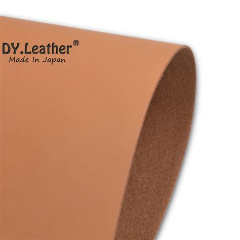 【未使用】【dy Leather 正品】「a4サイズキャメル 品質6 1 5mm」国産新品特価 ヌメ革はぎれ キャメルタンニンなめし~送料無料