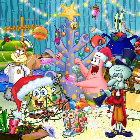 Spongebob Spongebob Christmas Wallpaper Iphone Christmas Funny