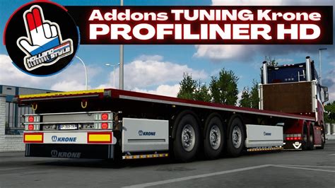 Ets V Addons Tuning Krone Profiliner Hd By Ciak Dlc Krone