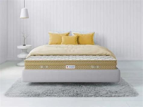 EPE Foam White Sleepwell Esteem Firmtec Mattress Size Dimension 198